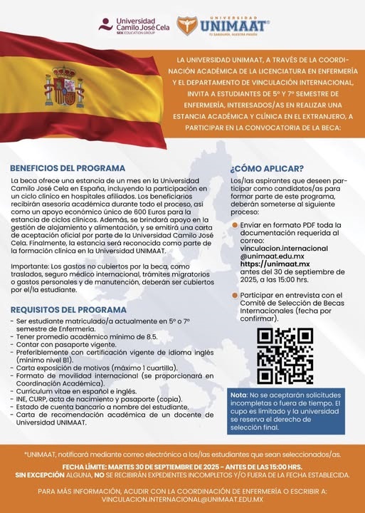Convocatoria UCJC