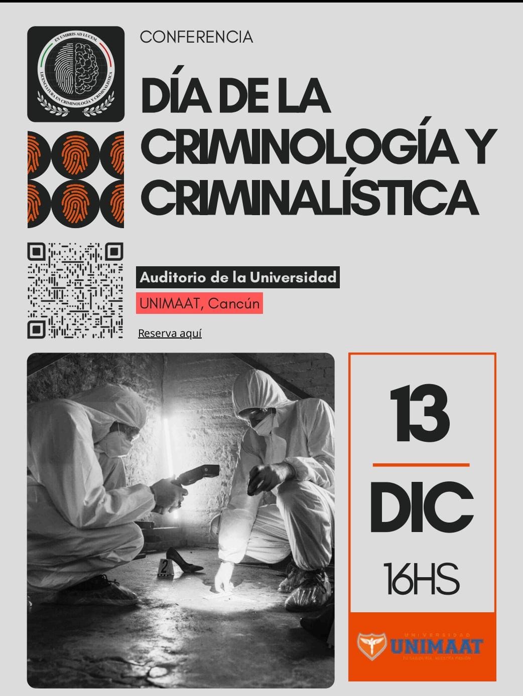 Día criminología y criminalística